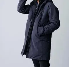 NANO universe 西川ダウン ３WAYフーデッドコート Ｓsize