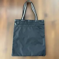 LeSportsac JAL コラボ トートバッグ ブラックのサムネイル