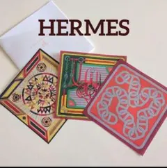 エルメス❤️HERMES スカーフ柄折り紙セット ノベルティグッズ カレツイリーのサムネイル
