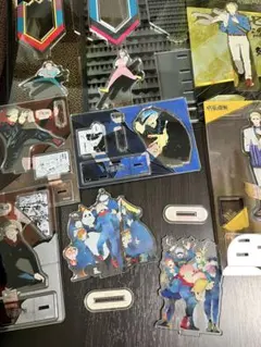 呪術廻戦 アクリルスタンド 五条悟 虎杖悠仁 七海建人 開封済 カフェ 誕生日