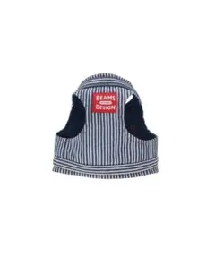 BEAMS 犬　ハーネス　ヒッコリー　S ドッグ　アクセサリーのサムネイル