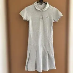 kids150 ポロシャツワンピース　グレー　ベルメゾン　GITA
