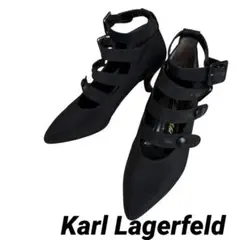 カールラガーフェルド　パンプス　ビンテージ　メリージェーン　23〜23.5