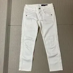 Sweet Camel ホワイト スキニーパンツ