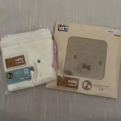 タイトーくじ　ミッフィー＆ボリス　F賞タオル　E賞巾着ポーチ