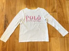 最終値下げ！ポロラルフローレン 140 ロンT ロングTシャツ M (8-10)