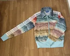 adidas フルジップジャージ M マルチカラー