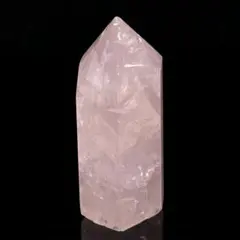 【天然石】ローズクォーツ ポイント 六角柱 紅水晶 パワーストーン