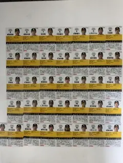 s*r様 プロ野球チップス　九州限定ソフトバンクホークス36種　コンプリート