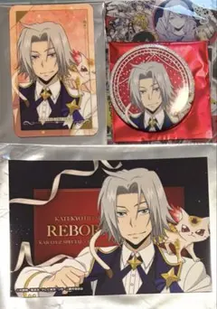 家庭教師ヒットマンreborn! COSPA 缶バッジセット 沢田綱吉 ディーノ