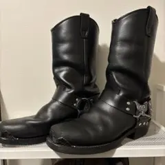 剛*島様 美品 dingo ディンゴ ウエスタンブーツ DI02175 9(27 長渕剛さん愛用ブーツ Dingo メンズ コンチョ ウエスタンブーツ