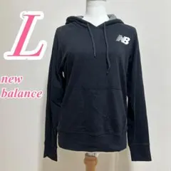 New Balance プルオーバーパーカー ブラック L　カジュアルコーデのサムネイル