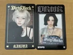 aespa dirty work ラントレ トレカ カリナ　セット　コンセプト