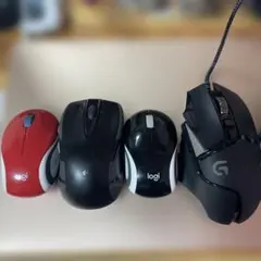 Logicool マウス 4個セット M187 M546 G502 動作OK