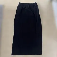 URBAN RESEARCH DOORS ブラックロングスカート