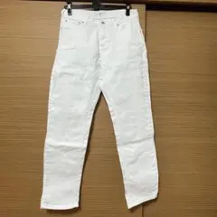 NATURAL BEAUTY BASIC ストレートパンツ　ホワイトのサムネイル