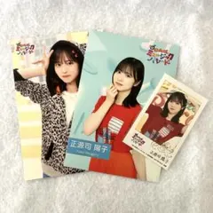 正源司陽子 ひなこれ会場くじ C賞 ミニ色紙 参加賞 スマホサイズカード