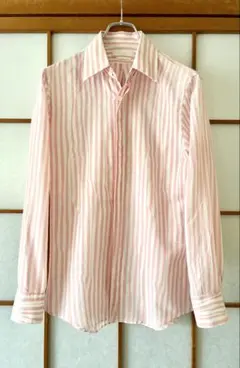 Alexander McQueen 44 生前 ストライプシャツ イタリア製のサムネイル