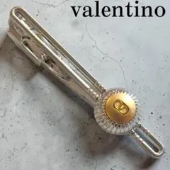 美品✨valentino garavani ネクタイピン　ロゴ　ヴァレンティノ