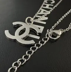 CCロゴネックレス ノベルティ　ロゴネックレス　ペンダン　希少　シルバー訳あり