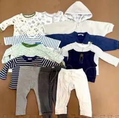 ベビー服12点セット 60〜80サイズ コムサfamiliar ミキハウスのサムネイル