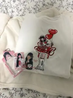 新品】きゅるりんってしてみて 逃げ水あむ Lサイズ ツアーTシャツ