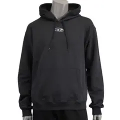 DIESEL S-NORM-HOOD-IOD/オーバルDロゴ パーカー