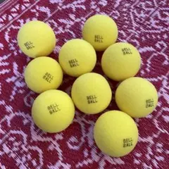 ベルボール　中古スポンジボール　野球　9個セット