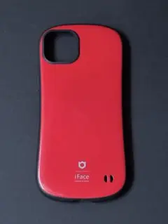 iFace iPhone15Plus ケース ピュアレッド
