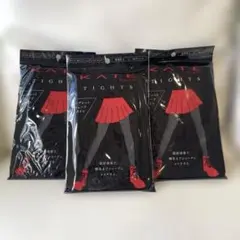 3パック⭐️新品未開封⭐️KITEケイトタイツ　ブラック　M〜Ｌです！