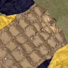 クレイジーパターン★タイオン★TAION★ノーカラーダウンジャケット★130