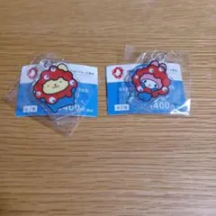 ミャクミャクなりきりアクリルチャーム　サンリオ