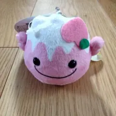 ふじちゃん ぬいぐるみ 小 ピンク キーホルダー