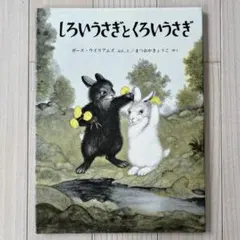 絵本　しろいうさぎとくろいうさぎ