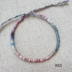 メンズ　レディース　アンクレット 足首 ミサンガ a53