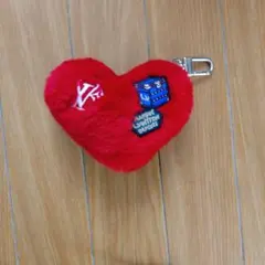2/26まで　ルイヴィトン　レシートあり　ハート型ファーキーホルダー　平野紫耀