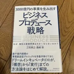 ビジネスプロデュース戦略