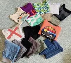 秋冬子供服　まとめ売り　17点　110cm