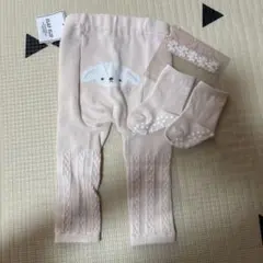 【新品】SLAP SLIP ベビー スパッツ 靴下　ヘアバンド　セットのサムネイル