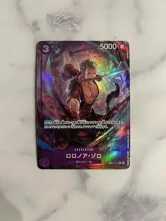 ま*る様 ワンピースカード　ロロノア・ゾロ Rパラレル