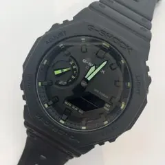 カシオーク 蓄光カラー G-SHOCK GA-2100 電池新品 動作〇程度◎ - メルカリ