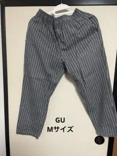 柄パンツ ワイドパンツ