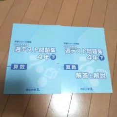 2026年最新】四谷大塚週テスト問題集4年の人気アイテム - メルカリ