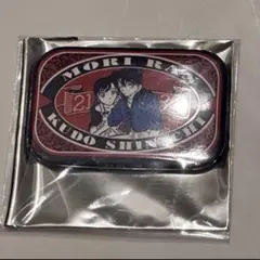 名探偵コナン 缶バッジコレクション コナン探偵社 毛利蘭 工藤新一 新蘭
