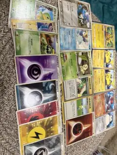 ポケカ ホロンの研究塔ハーフデッキ1/2雷EX 1ed プロモ 明治 イーブイ