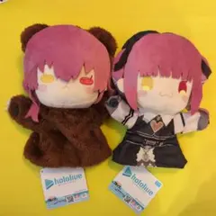 ホロライブ 宝鐘マリン パペットぬいぐるみ 2個セット