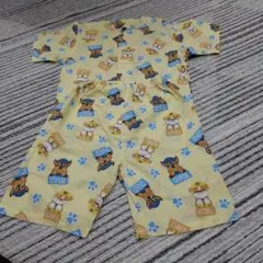 パウパトロール パジャマ 120cm イエロー半袖半ズボン
