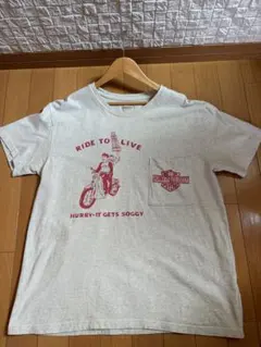 キャピタル KAPITAL RIDE TO LIVE ポケットTシャツのサムネイル