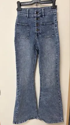 GORGE デニム パンツ フレア ボタンフライのサムネイル