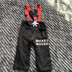 BABYDOLL ミッキーマウス サスペンダー付きパンツ 80cm